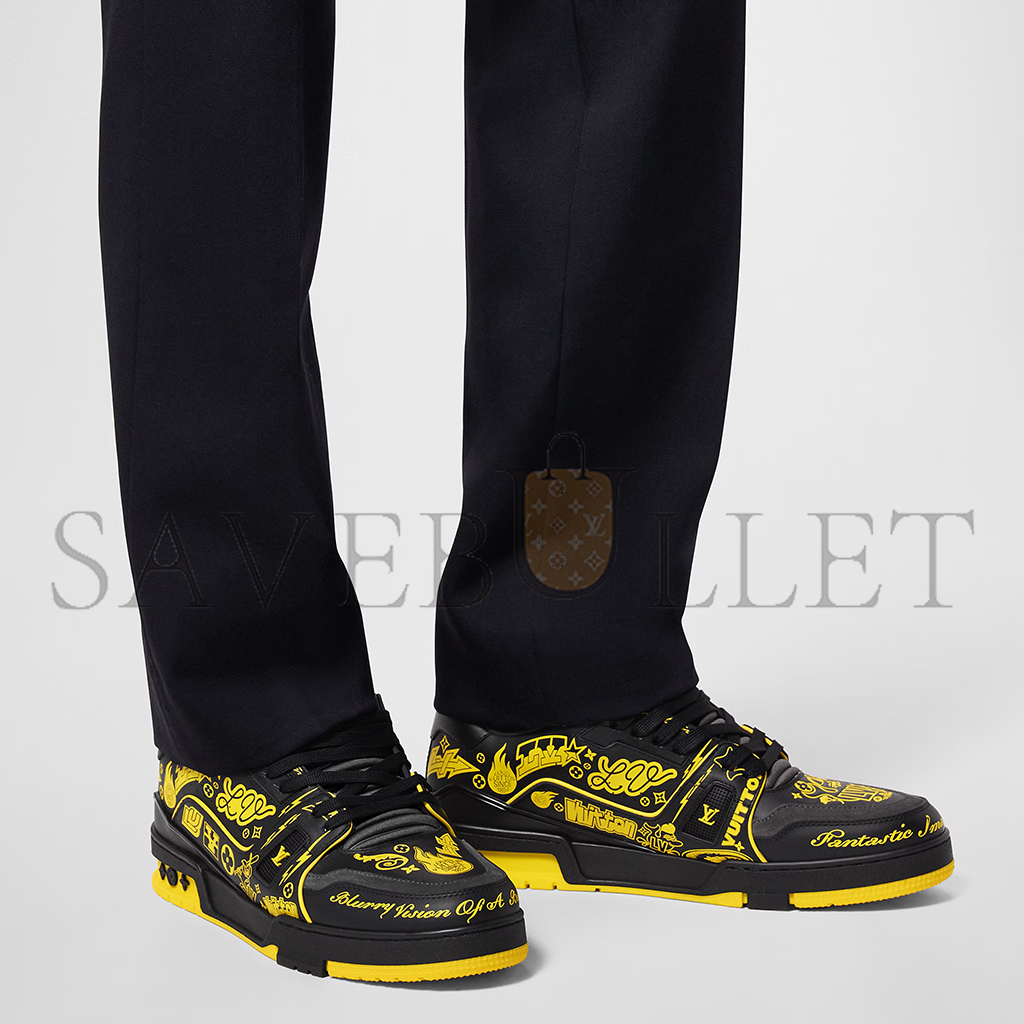LOUIS VUITTON LV TRAINER SNEAKER 1ACEJT LOUIS VUITTON LV TRAINER SNEAKER 1ACEJT